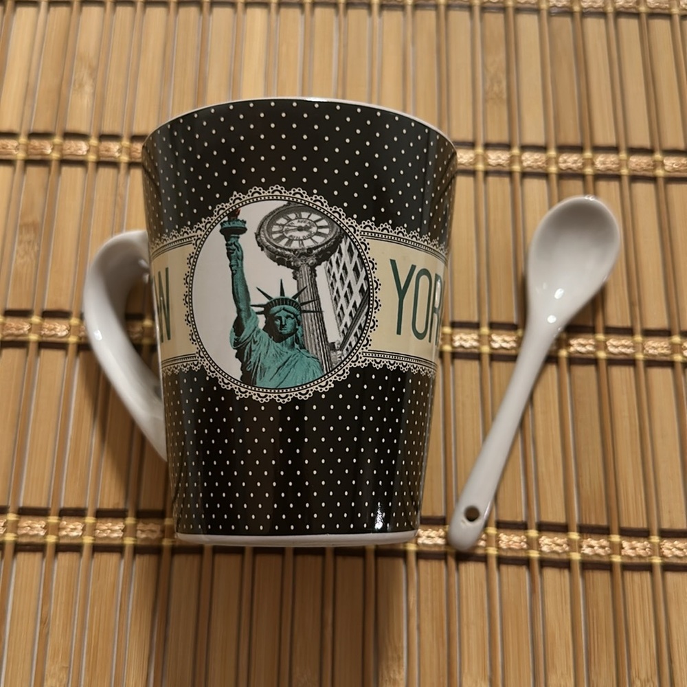 New York City Mug With Spoon